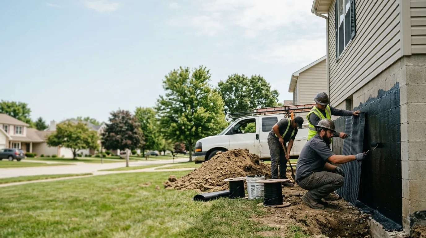 Basement Waterproofing in Saint Albans, MO near me